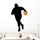 Football Silhouette Wall Decal