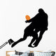 Football Silhouette Wall Decal