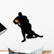Football Silhouette Wall Decal
