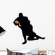 Football Silhouette Wall Decal