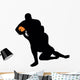 Football Silhouette Wall Decal