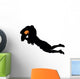 Football Silhouette Wall Decal