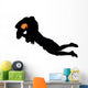 Football Silhouette Wall Decal