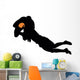 Football Silhouette Wall Decal