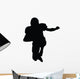 Football Silhouette Wall Decal
