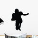 Football Silhouette Wall Decal