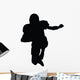 Football Silhouette Wall Decal
