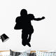 Football Silhouette Wall Decal