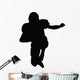 Football Silhouette Wall Decal