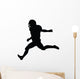 Football Silhouette Wall Decal