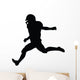 Football Silhouette Wall Decal
