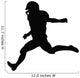 Football Silhouette Wall Decal