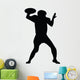 Quarterback Football Silhouette Wall Decal
