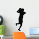 Football Silhouette Wall Decal