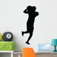 Football Silhouette Wall Decal