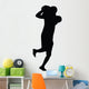 Football Silhouette Wall Decal