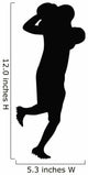 Football Silhouette Wall Decal