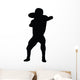 Football Silhouette Wall Decal