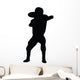 Football Silhouette Wall Decal