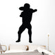 Football Silhouette Wall Decal