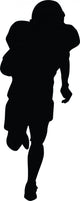 Football Silhouette Wall Decal