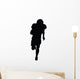 Football Silhouette Wall Decal