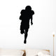 Football Silhouette Wall Decal