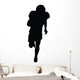 Football Silhouette Wall Decal