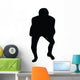 Football Silhouette Wall Decal