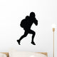 Football Silhouette Wall Decal