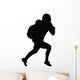 Football Silhouette Wall Decal