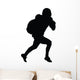 Football Silhouette Wall Decal