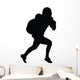Football Silhouette Wall Decal