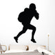 Football Silhouette Wall Decal