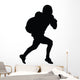 Football Silhouette Wall Decal