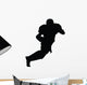 Football Silhouette Wall Decal