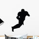 Football Silhouette Wall Decal