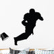 Football Silhouette Wall Decal