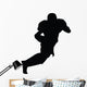 Football Silhouette Wall Decal