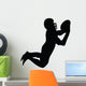 Football Silhouette Wall Decal