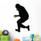Football Silhouette Wall Decal