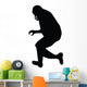 Football Silhouette Wall Decal