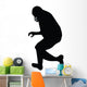 Football Silhouette Wall Decal