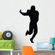 Football Silhouette Wall Decal