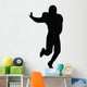 Football Silhouette Wall Decal