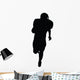 Running Back Football Silhouette Wall Decal