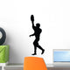 Football Silhouette Wall Decal