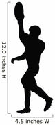 Football Silhouette Wall Decal