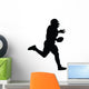 Football Silhouette Wall Decal