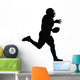 Football Silhouette Wall Decal